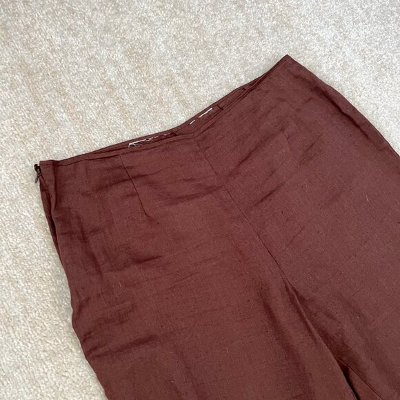 3 for $6 Summer Casual Boho Lace Up Brown Pants - Picture 3 of 10